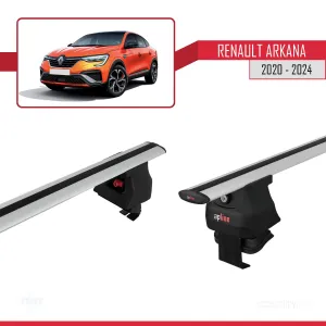 Renault Arkana 2020 ve Sonrası ile uyumlu ACE-4 Ara Atkı Tavan Barı GRİ thumb 4