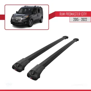 Ram Promaster City 2015-2022 Arası ile uyumlu ACE-1 Ara Atkı Tavan Barı SİYAH thumb 3