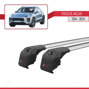 Porsche MACAN 2014 ve Sonrası ile uyumlu ACE-2 Ara Atkı Tavan Barı GRİ - Görsel 4