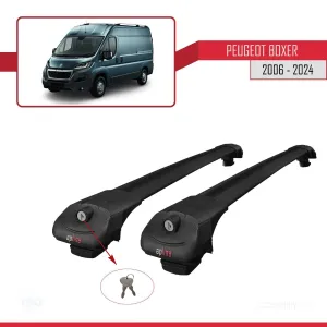 Peugeot Boxer 2006 ve Sonrası ile uyumlu ACE-1 Ara Atkı Tavan Barı SİYAH thumb 4