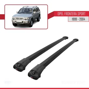 Opel Frontera Sport 1999-2004 Arası ile uyumlu ACE-1 Ara Atkı Tavan Barı SİYAH thumb 3