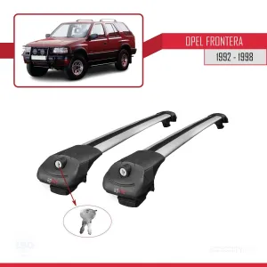 Opel Frontera 1992-1998 Arası ile uyumlu ACE-1 Ara Atkı Tavan Barı GRİ - Görsel 4