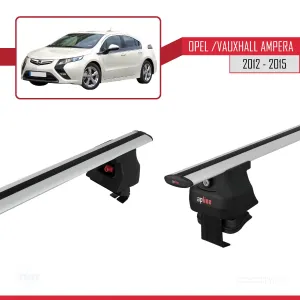 Opel / Vauxhall Ampera 2012-2015 Arası ile uyumlu ACE-4 Ara Atkı Tavan Barı GRİ thumb 3