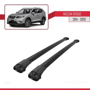Nissan Rogue 2014-2020 Arası ile uyumlu ACE-1 Ara Atkı Tavan Barı SİYAH thumb 3