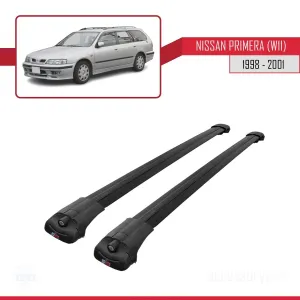 Nissan Primera (W11) 1998-2001 Arası ile uyumlu ACE-1 Ara Atkı Tavan Barı SİYAH thumb 3