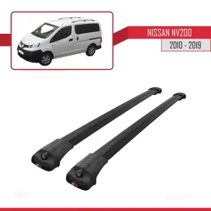 Nissan NV200 2010-2019 Arası ile uyumlu ACE-1 Ara Atkı Tavan Barı SİYAH thumb 3
