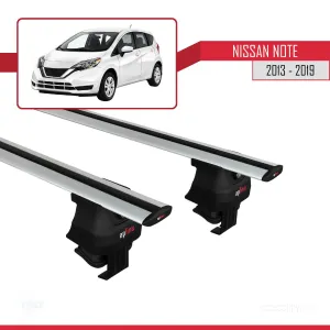 Nissan Note Versa 2013-2019 Arası ile uyumlu ACE-4 Ara Atkı Tavan Barı GRİ - Görsel 2