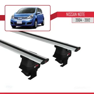 Nissan Note / Versa 2004-2012 Arası ile uyumlu ACE-4 Ara Atkı Tavan Barı GRİ thumb 2