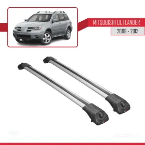 Mitsubishi Outlander 2006-2013 Arası ile uyumlu ACE-1 Ara Atkı Tavan Barı GRİ thumb 3