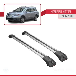 Mitsubishi Airtrek 2001-2008 Arası ile uyumlu ACE-1 Ara Atkı Tavan Barı GRİ thumb 3