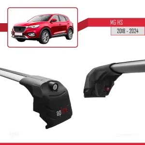 MG HS 2018 ve Sonrası ile uyumlu ACE-2 Ara Atkı Tavan Barı GRİ - Görsel 5