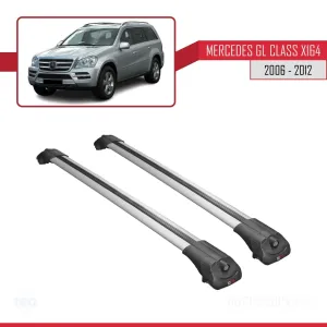Mercedes GL (X164) 2006-2012 Arası ile uyumlu ACE-1 Ara Atkı Tavan Barı GRİ thumb 3