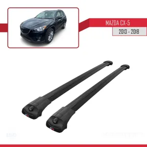Mazda CX-5 2013-2018 Arası ile uyumlu ACE-1 Ara Atkı Tavan Barı SİYAH thumb 3