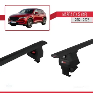 Mazda Cx-5 (KF) 2017 ve Sonrası ile uyumlu ACE-4 Ara Atkı Tavan Barı SİYAH thumb 5