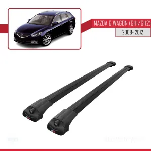 Mazda 6 Wagon (GH1/GH2) 2008-2012 Arası ile uyumlu ACE-1 Ara Atkı Tavan Barı SİYAH thumb 3