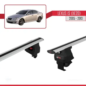 Lexus IS (XE20) 2005-2013 Arası ile uyumlu ACE-4 Ara Atkı Tavan Barı GRİ thumb 3