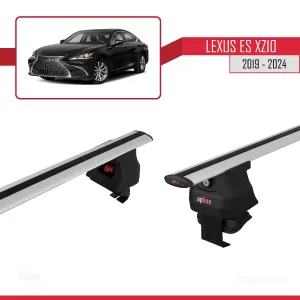 Lexus ES (XZ10) 2019 ve Sonrası ile uyumlu ACE-4 Ara Atkı Tavan Barı GRİ thumb 4