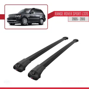 Land Rover Range Rover Sport (L320) 2005-2013 Arası ile uyumlu ACE-1 Ara Atkı Tavan Barı SİYAH thumb 3