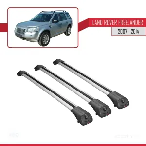 Land Rover Freelander 2007-2014 Arası ile uyumlu ACE-1 Ara Atkı Tavan Barı GRİ 3 ADET BAR thumb 3