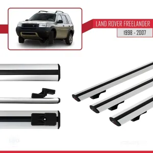 Land Rover Freelander 1998-2007 Arası ile uyumlu Basic Model Ara Atkı Tavan Barı GRİ 3 ADET thumb 3