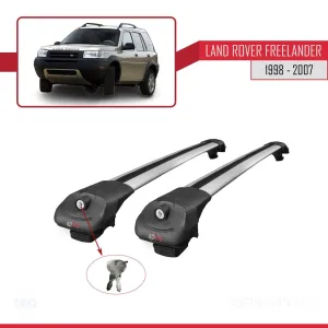 Land Rover Freelander 1998-2007 Arası ile uyumlu ACE-1 Ara Atkı Tavan Barı GRİ thumb 4