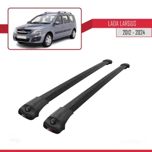 Lada Largus 2012 ve Sonrası ile uyumlu ACE-1 Ara Atkı Tavan Barı SİYAH thumb 3