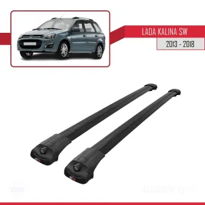 Lada Kalina SW 2013-2018 Arası ile uyumlu ACE-1 Ara Atkı Tavan Barı SİYAH - Görsel 3