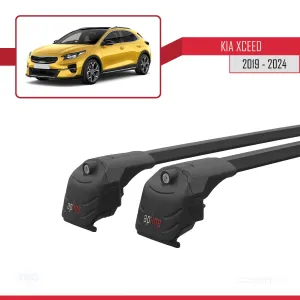 Kia XCeed (CD) 2019 ve Sonrası ile uyumlu ACE-2 Ara Atkı Tavan Barı SİYAH - Görsel 4
