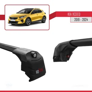 Kia XCeed (CD) 2019 ve Sonrası ile uyumlu ACE-2 Ara Atkı Tavan Barı SİYAH - Görsel 5