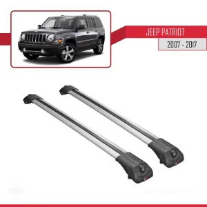 Jeep Patriot 2007-2017 Arası ile uyumlu ACE-1 Ara Atkı Tavan Barı GRİ - Görsel 3