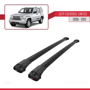 Jeep Cherokee (KK) 2008-2013 Arası ile uyumlu ACE-1 Ara Atkı Tavan Barı SİYAH - Görsel 3
