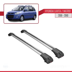 Hyundai Lavita / Matrix (FC) 2001-2010 Arası ile uyumlu ACE-1 Ara Atkı Tavan Barı GRİ - Görsel 3