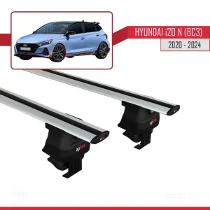 Hyundai i20 (BC3) N 2020 ve Sonrası ile uyumlu ACE-4 Ara Atkı Tavan Barı GRİ - Görsel 3