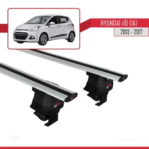 Hyundai i10 (IA) 2013-2017 Arası ile uyumlu ACE-4 Ara Atkı Tavan Barı GRİ - Görsel 2