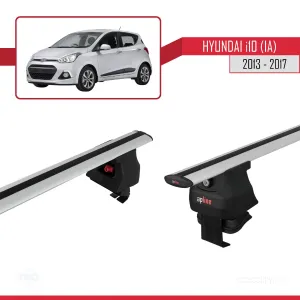 Hyundai i10 (IA) 2013-2017 Arası ile uyumlu ACE-4 Ara Atkı Tavan Barı GRİ - Görsel 3