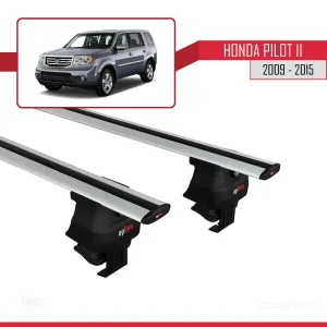 Honda Pilot II 2009-2015 Arası ile uyumlu ACE-4 Ara Atkı Tavan Barı GRİ thumb 2