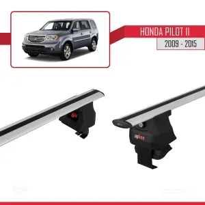 Honda Pilot II 2009-2015 Arası ile uyumlu ACE-4 Ara Atkı Tavan Barı GRİ thumb 3