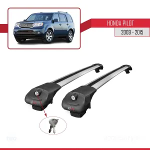 Honda Pilot 2009-2015 Arası ile uyumlu ACE-1 Ara Atkı Tavan Barı GRİ thumb 4