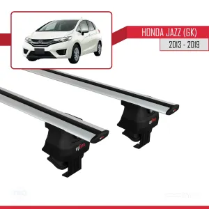 Honda Jazz / Fit (GK) 2013-2019 Arası ile uyumlu ACE-4 Ara Atkı Tavan Barı GRİ - Görsel 2