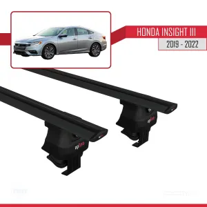 Honda Insight III 2019-2022 Arası ile uyumlu ACE-4 Ara Atkı Tavan Barı SİYAH thumb 4