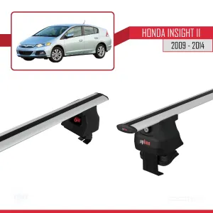 Honda Insight II 2009-2014 Arası ile uyumlu ACE-4 Ara Atkı Tavan Barı GRİ thumb 5