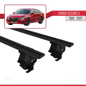 Honda Accord X Sedan 2018-2022 Arası ile uyumlu ACE-4 Ara Atkı Tavan Barı SİYAH - Görsel 4