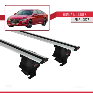 Honda Accord X Sedan 2018-2022 Arası ile uyumlu ACE-4 Ara Atkı Tavan Barı GRİ - Görsel 2
