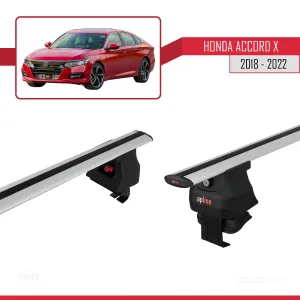 Honda Accord X Sedan 2018-2022 Arası ile uyumlu ACE-4 Ara Atkı Tavan Barı GRİ - Görsel 3