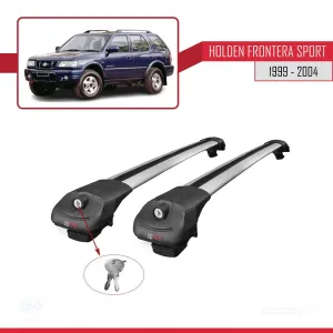 Holden Frontera Sport 1999-2004 Arası ile uyumlu ACE-1 Ara Atkı Tavan Barı GRİ thumb 4