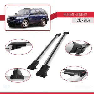 Holden Frontera 1999-2004 Arası ile Uyumlu FLY Model Ara Atkı Tavan Barı GRİ thumb 5