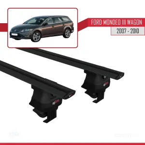 Ford Mondeo III Wagon 2007-2010 Arası ile uyumlu ACE-4 Ara Atkı Tavan Barı SİYAH thumb 4