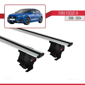 Ford Focus IV 2018 ve Sonrası ile uyumlu ACE-4 Ara Atkı Tavan Barı GRİ thumb 3