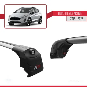 Fiesta ACTIVE 2018-2023 Arası ile uyumlu ACE-2 Ara Atkı Tavan Barı GRİ - Görsel 4
