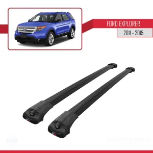 Explorer 2011-2015 Arası ile uyumlu ACE-1 Ara Atkı Tavan Barı SİYAH - Görsel 3